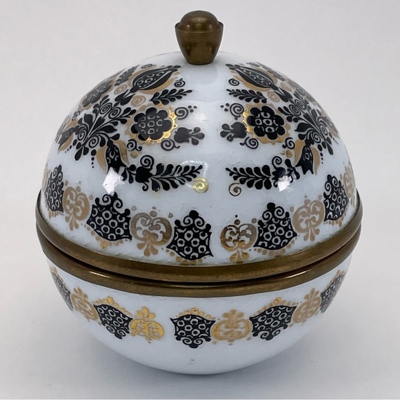 Vintage Steinbock Porcelain Trinket Box Margit - Picture 5 of 12